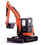 Picture of Mini Excavator U55 12,000# CAB